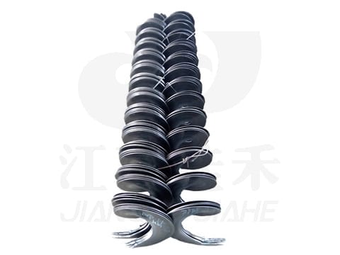 Manganese Steel Continuous Cold-Rolled Helical Flight