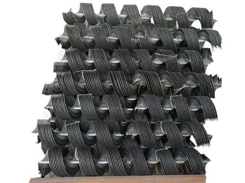 Manganese Steel Continuous Cold-Rolled Helical Flight
