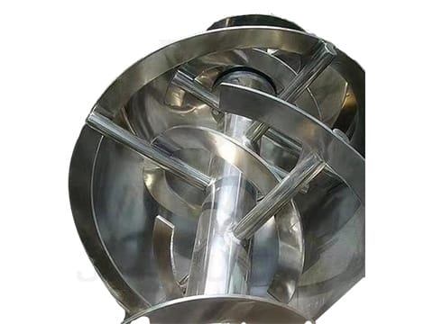 Mixing Ribbon Flight for Industrial Blending Applications