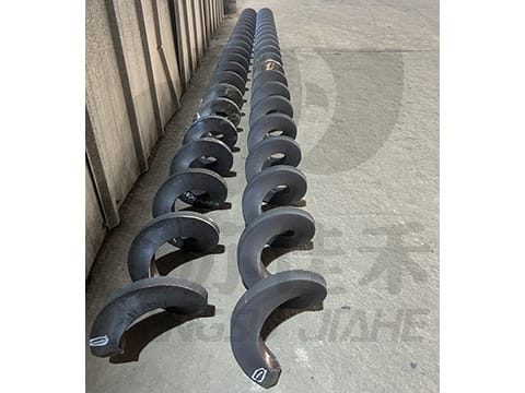 Stainless Steel Continuous Shaftless Helical Flight