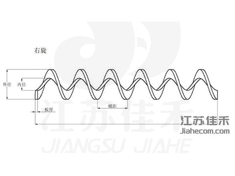 Cast Shaftless Helical Flight