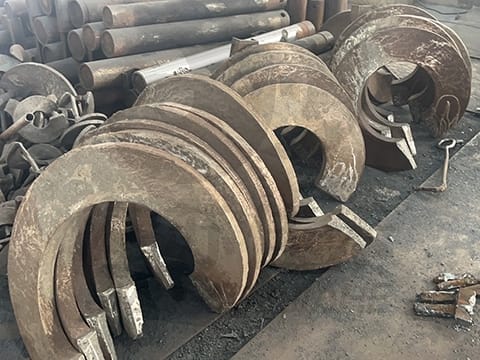 Cast Blank Single-Pitch Helical Flight