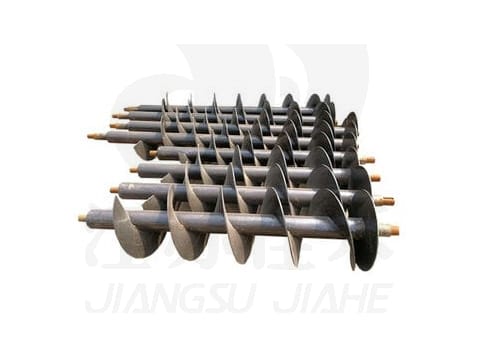 Shafted Helical Screw Assembly