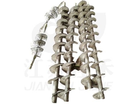 Shafted Helical Screw Assembly