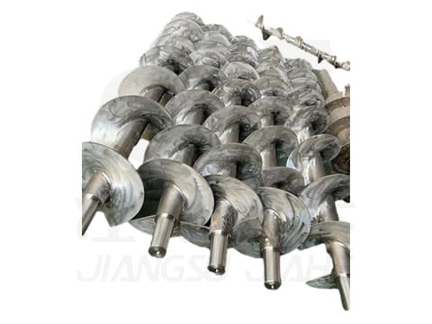 Shafted Helical Screw Assembly
