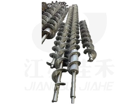 Shafted Helical Screw Assembly