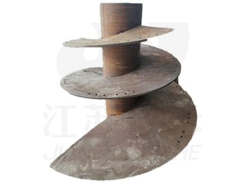 Feed Mixing Helical Screw Assembly