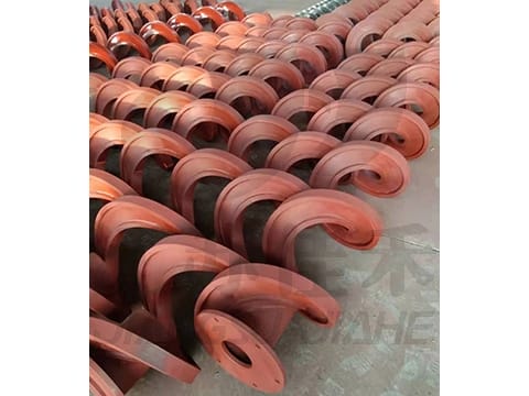 Reinforced Shaftless Helical Screw Assembly