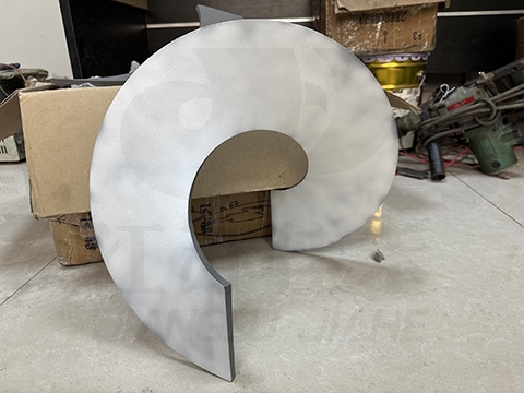 Ceramic-Coated Screw Flight